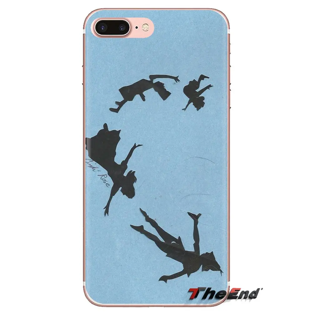 Питер Пэн возьмите меня в Neverland Глянцевый для iPod Touch Apple iPhone 4 4s 5 5S SE 5C 6 6S 7 8 X XR XS Plus MAX