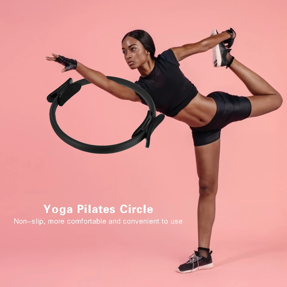 

Practical Yoga Circle Non-slip Tasteless Pilates Ring Gym Fitness Sports Equipment Body Building Tools for Men Women