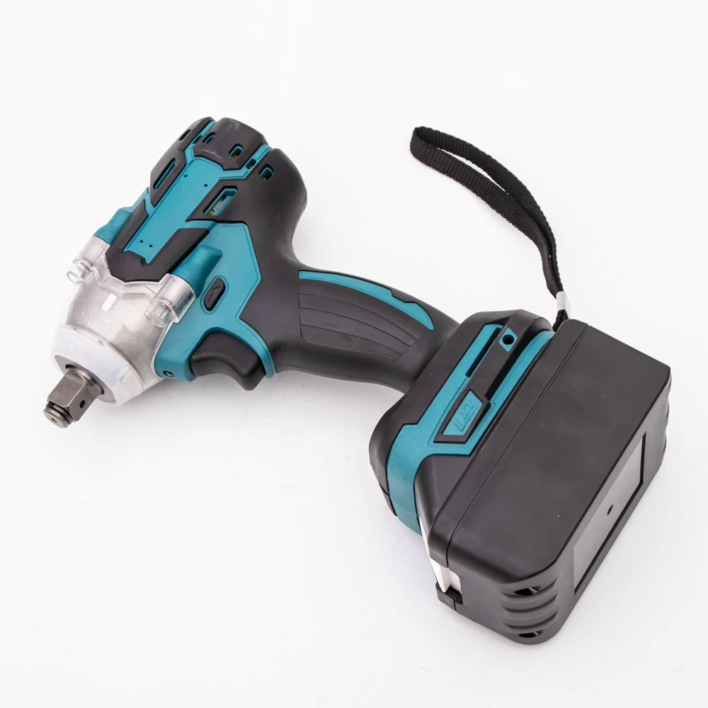 

Impact Wrench Electric Brushless Rechargeable 18V-68V 1/2 Socket Wrench Cordless With 3ah battery