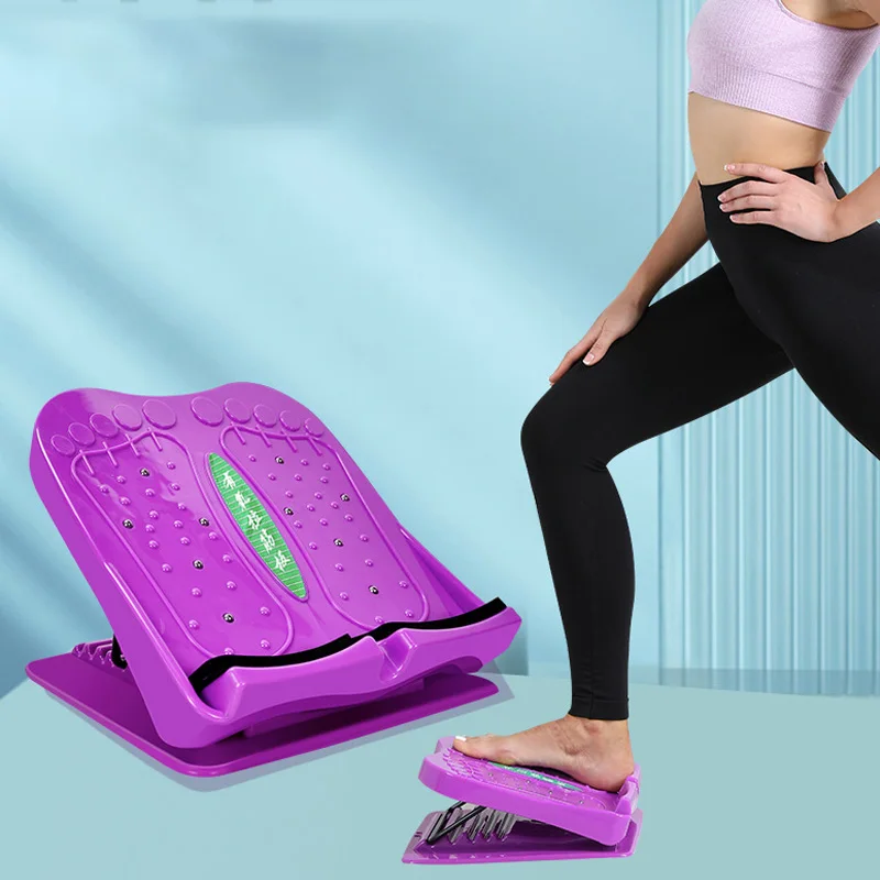 

Portable Slant Board Foot Massage Instrument Adjustable Incline Boards Calf Ankle Stretcher 5 Positions Foot Stretch Wedge Board