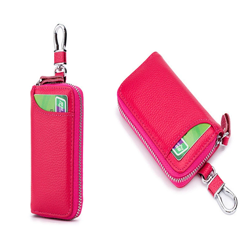 

Fashion Style Car Key Cover Genuine Leather Key Wallet