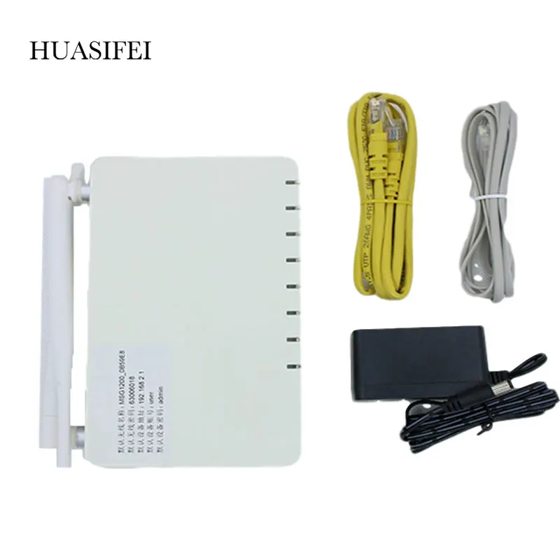HUASIFEI router for fiber optic Wireless 300Mbps 4LAN port 1WAN ports Wi-fi router 2 external antennas wi-fi for Home Office