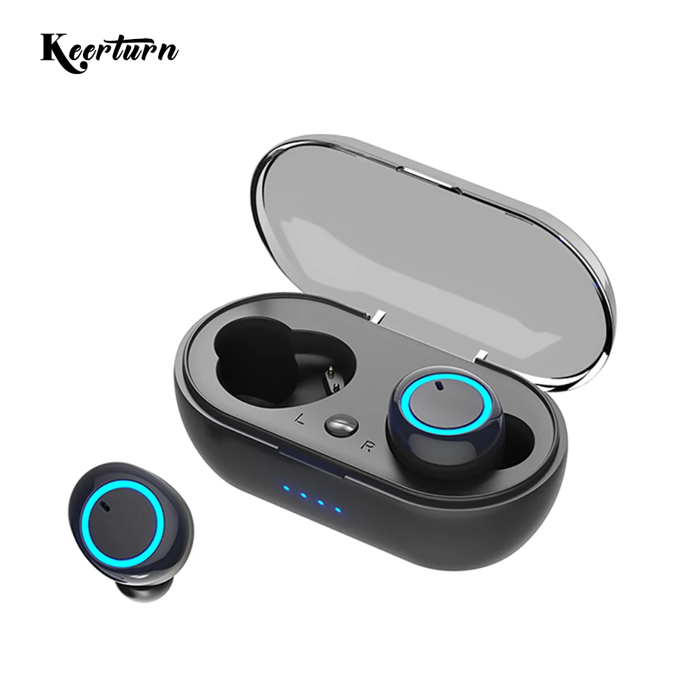 Беспроводные TWS наушники D10 HD стерео беспроводные Bluetooth 5 0 спортивные