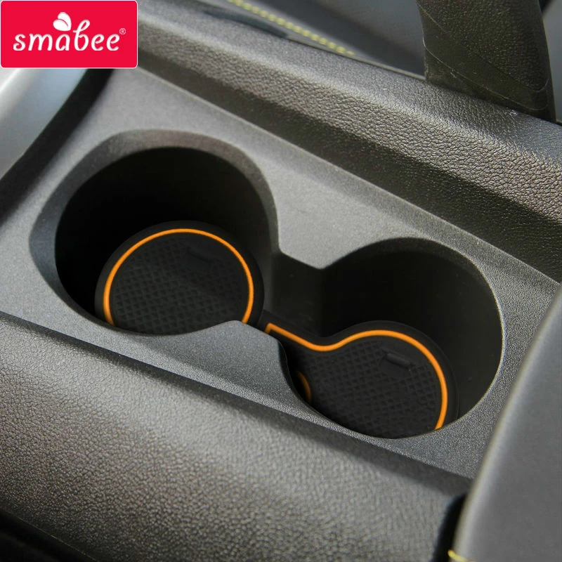 Нескользящий подстаканник Smabee для Chevrolet camaro 2012 2013 2014 2015 2016 аксессуары резиновые