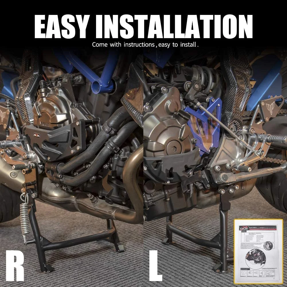 Центральная подставка для ног мотоцикла 2013 2020 Yamaha FZ MT 07 Tracer MT07 FZ07 ног|Стойки| |