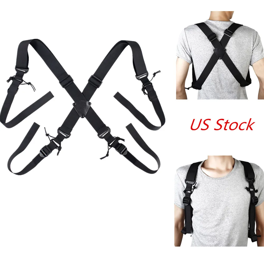 Тактические Военные подтяжки X Back в наличии на складе США прочный ремень с ремнем