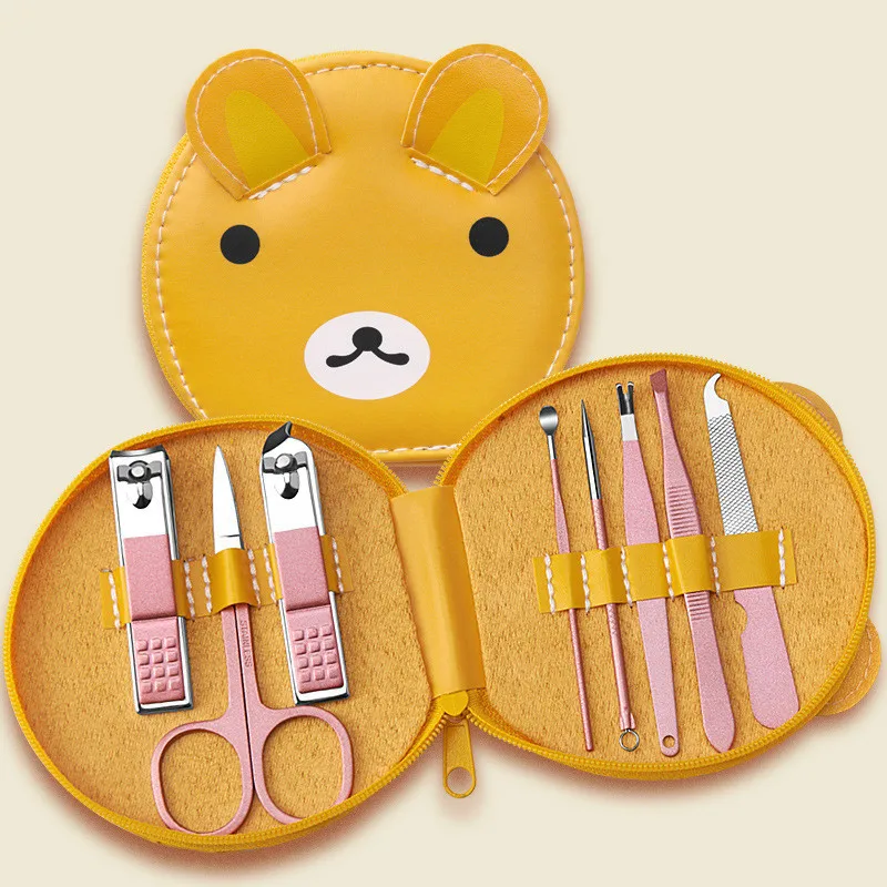 

Маникюрный набор для ногтей машинка для стрижки волос, пинцет для выщипывания, резак триммер Нержавеющая сталь Педикюр Инструменты для ухо...