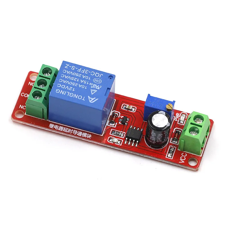 

DC 12V Time Delay Relay NE555 Time Relay Shield Timing Relay Timer Control Switch Car Relays Pulse Generation Duty Cycle