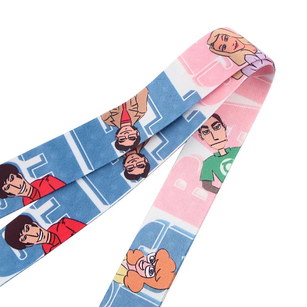 

K2631 Hot TV Show Cartoon Lanyards For Keychain ID Card Pass Cell Phone USB Badge Holder Hang Rope Lariat Lanyard Gift