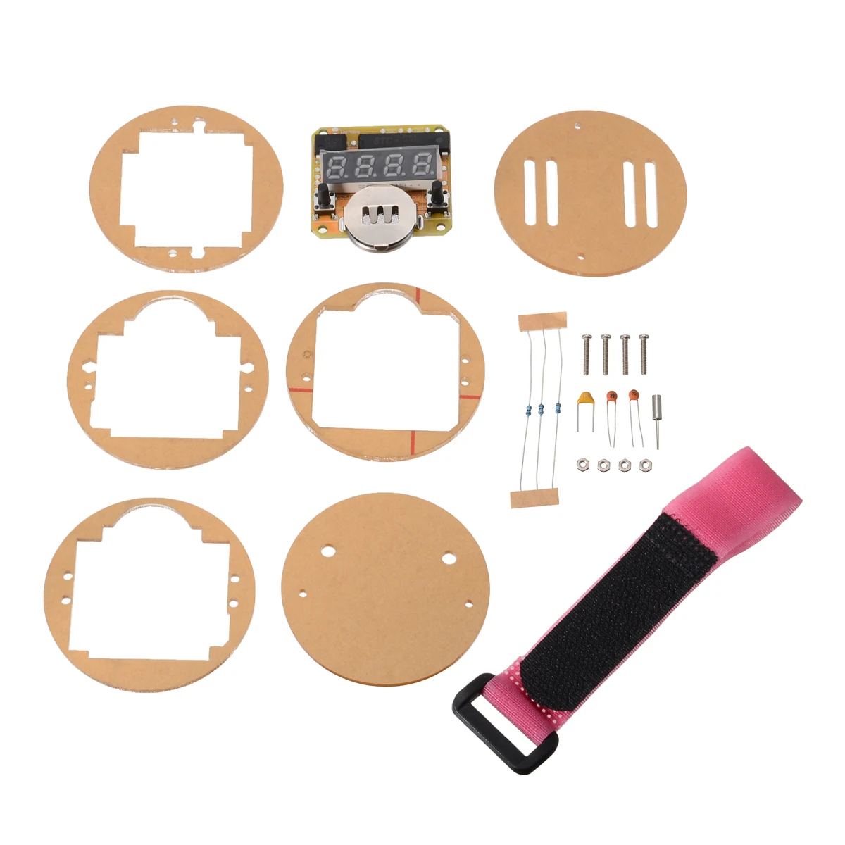 1 комплект новинка светодиодные цифровые часы сделай сам электронные с