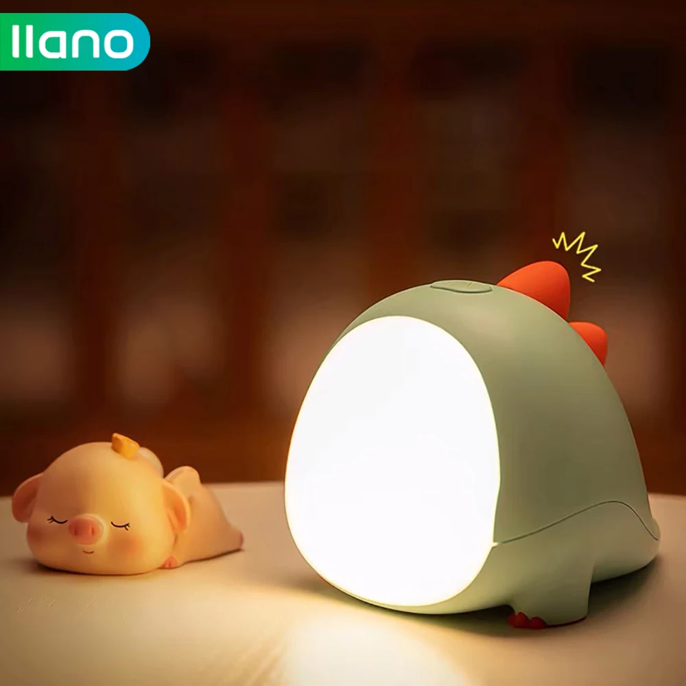 Светильник с силиконовым сенсорным датчиком регулируемый ночник в виде