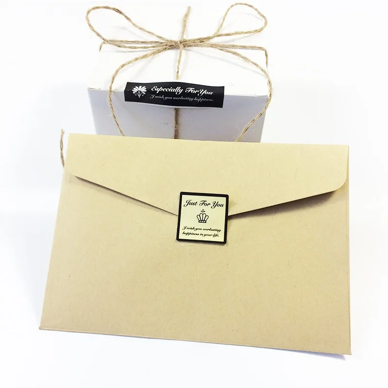 110 шт./лот особенно для вас серия наклейка из крафт-бумаги материал наклейки