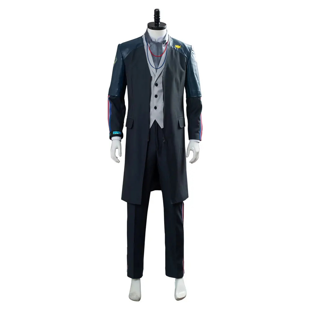 Костюм для косплея смерти Стройный костюм с мостами мужчин на Хэллоуин