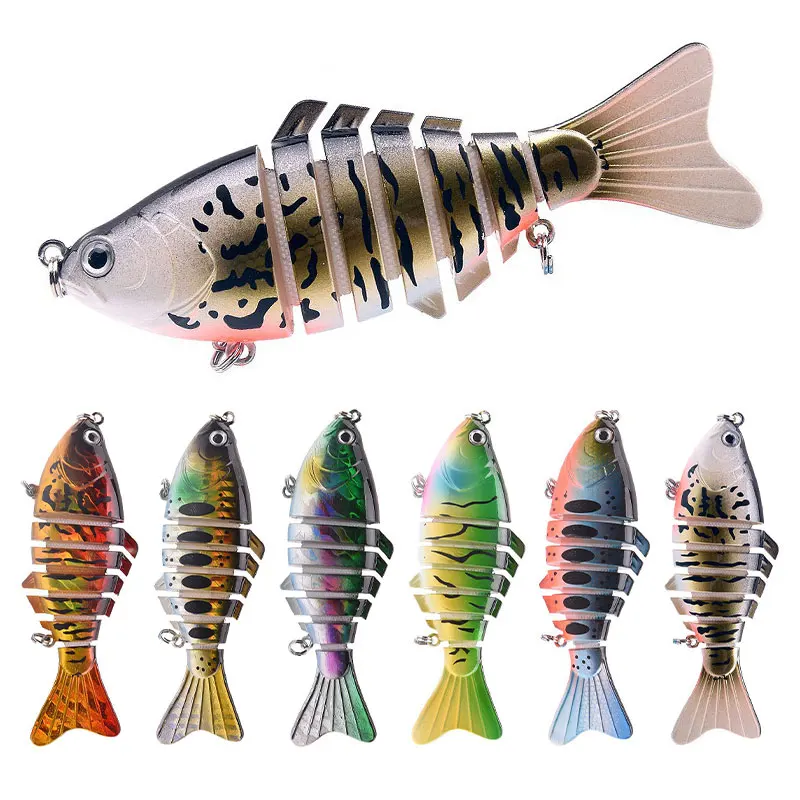 

ThunderShower Sink Wobbler Fishing Lures 10cm 15.5g Multi Jointed Swimbait Hard Artificial Bait Pike/Bass Fishing Lure Crankbait