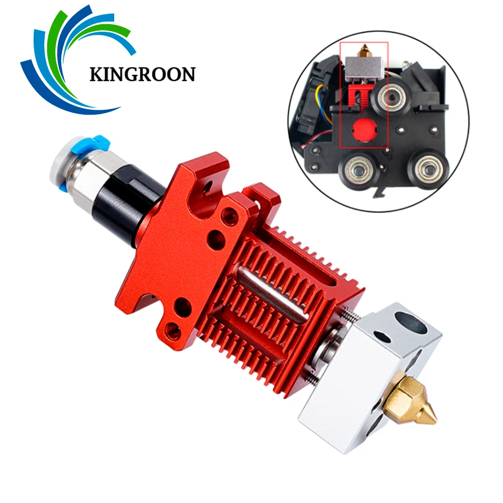

KINGROON CR-6 SE Extruder for Creality CR-5 CR5 PRO CR6 SE Assembled Hotend Kit All Metal Extrusion Print Head 3D Printer Parts