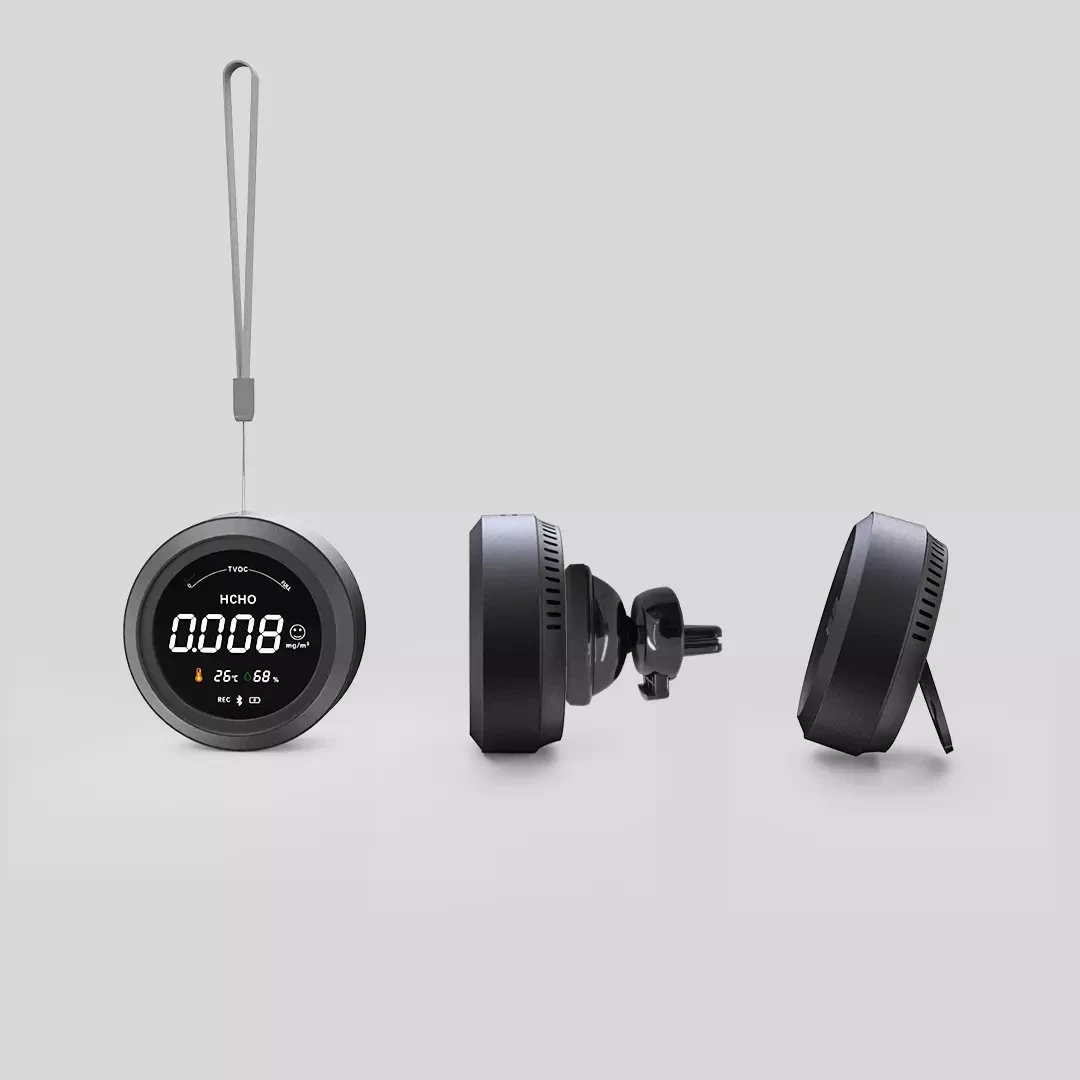 Xiaomi Mijia Five-In-One Portable Air Quality Monitor Formaldehyde Detector USB Charging APP Voice Bluetooth Smart | Электроника