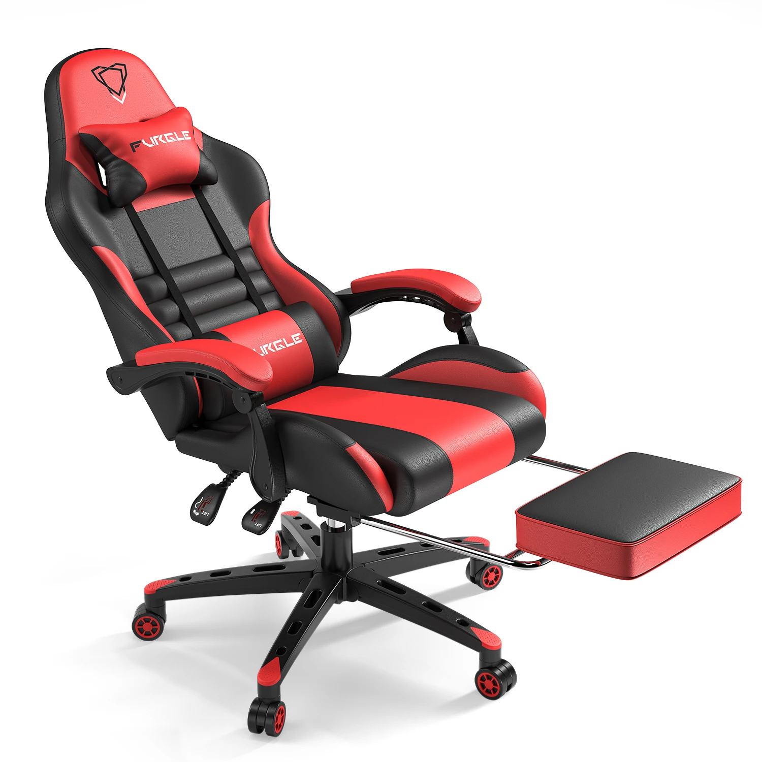 

Furgle PRO Series Ergonomic Office Chair PC Gaming Chair Desk Chair Executive PU Leather Computer Chair Lumbar Support Footrest
