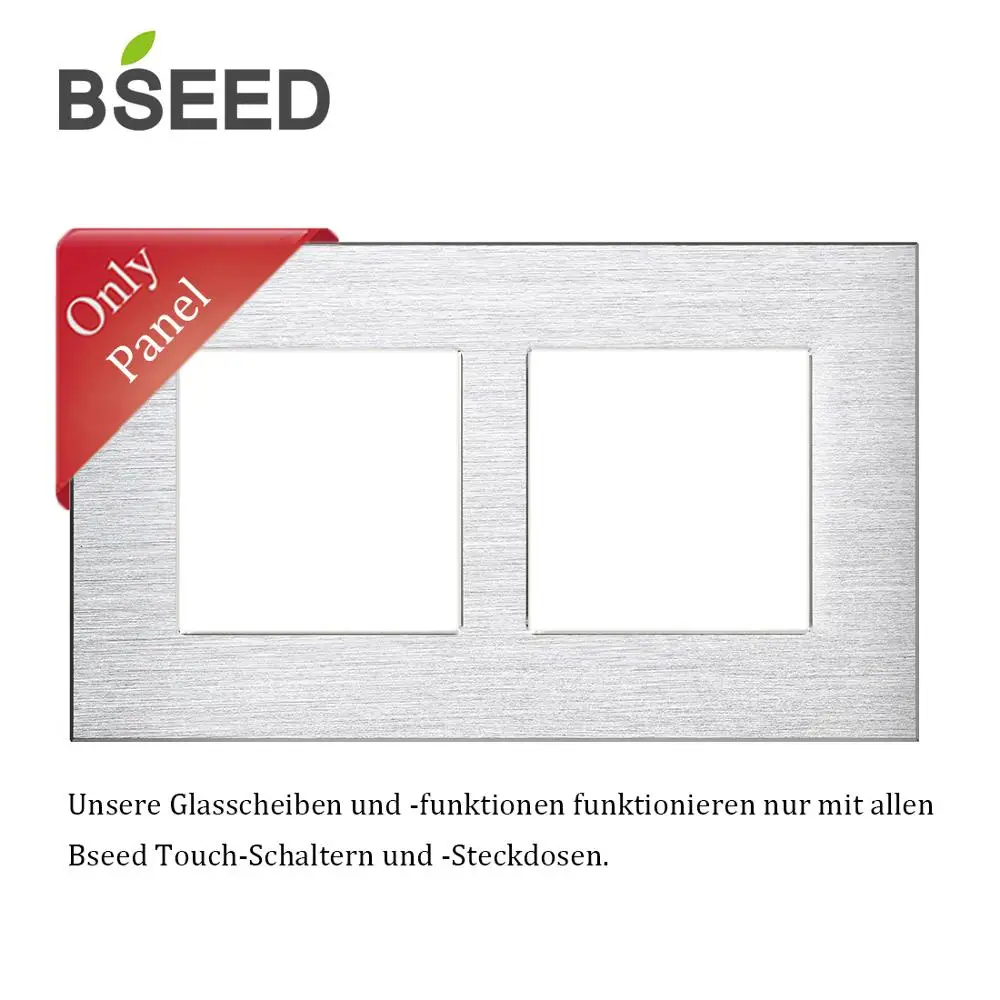 Двойная алюминиевая панель BSEED 157 мм белая черная золотистая для настенной