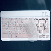 bluetooth keyboard waterproof transparent protective film 10 wireless bluetooth keyboard dustproof silicone protective film
