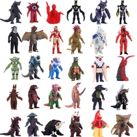 soft glue ultraman monster toy king godzilla action figure collection model childrens doll joint movement detachable