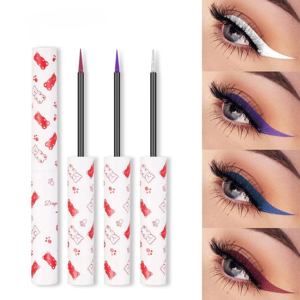 

9 Color Liquid Eyeliner Liquid Long-lasting Easy To Wear Natural Brown Eyes Pencil Brand Makeup Cosmetics