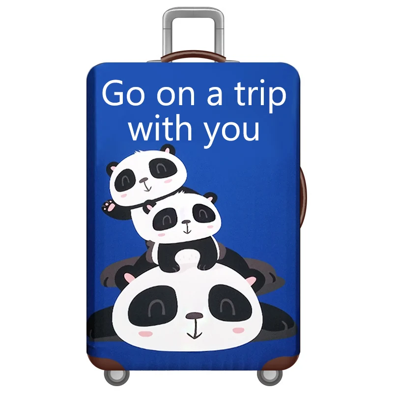 15 Luggage cover SEREQI New style World Map Design Luggage Protective Cover Travel Suitcase Elastic Dust Cover For18 to 32Inch Travel Accessories - Цвет: 15 Luggage cover