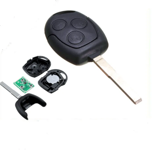 Автомобильный ключ новый 3 кнопочный дистанционный с 63 пусковыми чипами для Ford