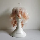 Парик для косплея Komaeda Nagito из аниме данганронпа, термостойкие волосы из синтетики, с шапочкой