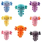 Плюшевая игрушка Kawaii Axolotl, 20 см, милые Мультяшные животные, мягкие плюшевые куклы, декор для комнаты, детский день рождения