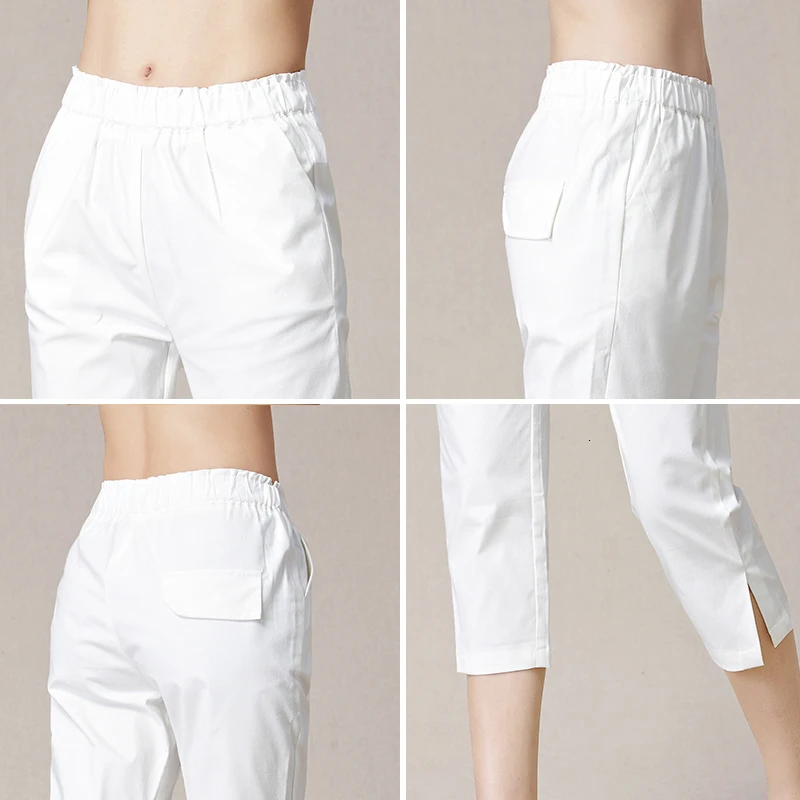 Однотонные брюки Капри Для женщин 2020 летние повседневные султанки женская