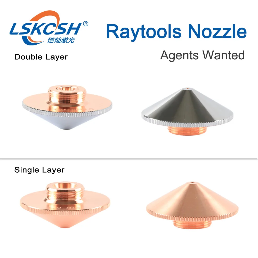 LSKCSH Precitec Raytools Empower BT230 240 волоконная Лазерная режущая машина сопло Dia32mm высота 15 мм