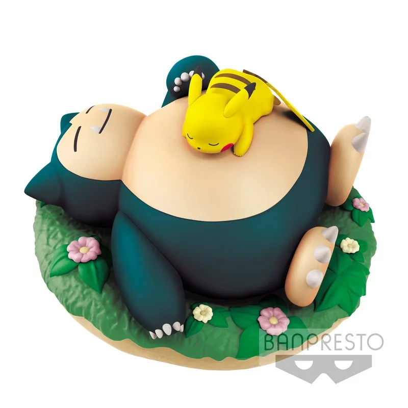 

BANDAI Banpresto Pokemon Pikachu Snorlax Pokemon Figures