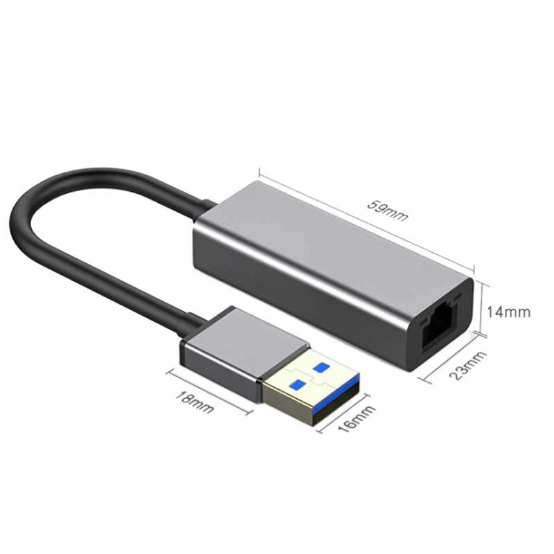 USB 3 0 к RJ45 сетевая карта беспроводной локальной сети адаптер 10/100/1000 Мбит/с Ethernet