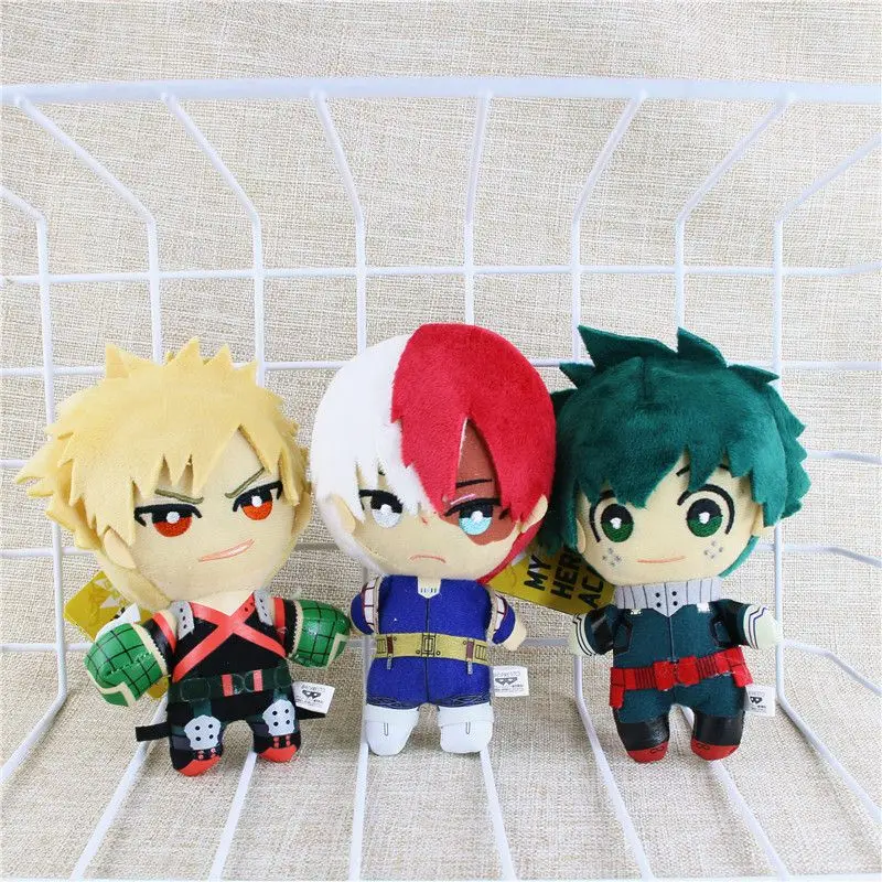 Моя геройская Академия Мягкая кукла Аниме Boku No Hero Yoh Asakura Katsuki Bakugo Shoto плюшевые