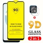 Закаленное стекло 9D 2-в-1 для Oppo Realme C21, защитная пленка для экрана камеры для Realme c 21 RMX3201, защитная стеклянная пленка для объектива