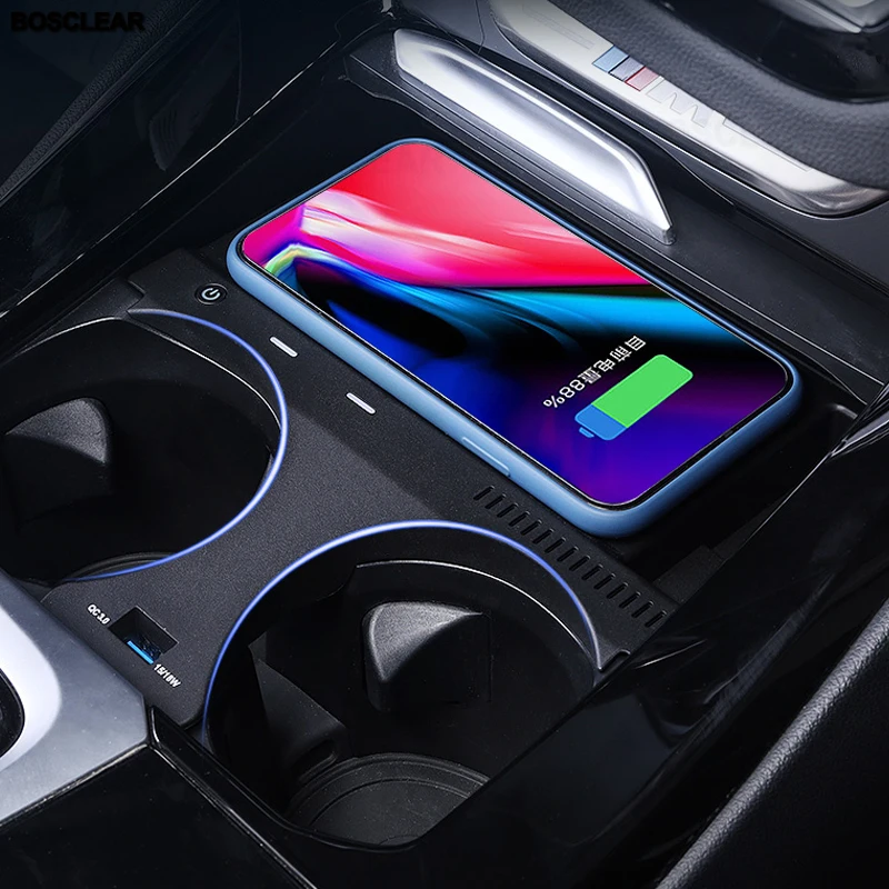 Беспроводное зарядное устройство Qi для приборной панели автомобиля BMW 3 серии X3 X3m