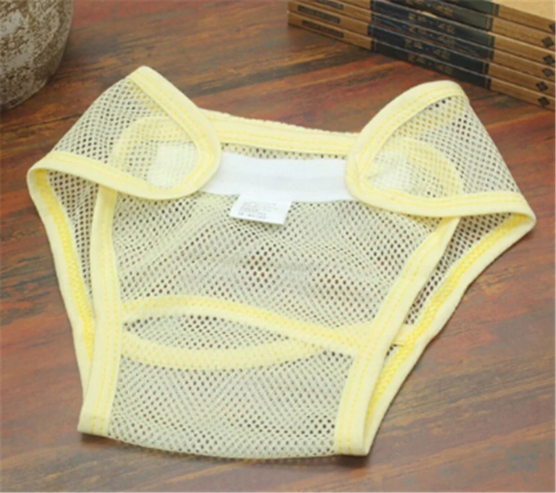 Случайные подгузники для новорожденных летние дышащие младенцев с хлопковой