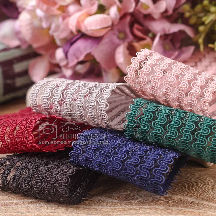 

100yards 27mm 50mm mesh fishing line ribbon braid style for hair diy accessories craft supplies wedding party supplies