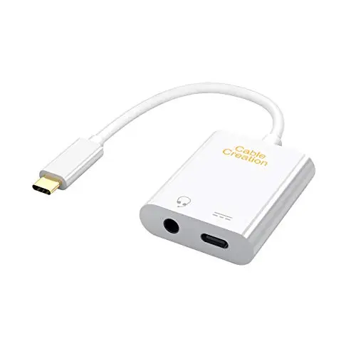 Кабель Переходник USB C на 3 5 мм Aux CableCreation 2 в 1 Тип до разъем для наушников аудио