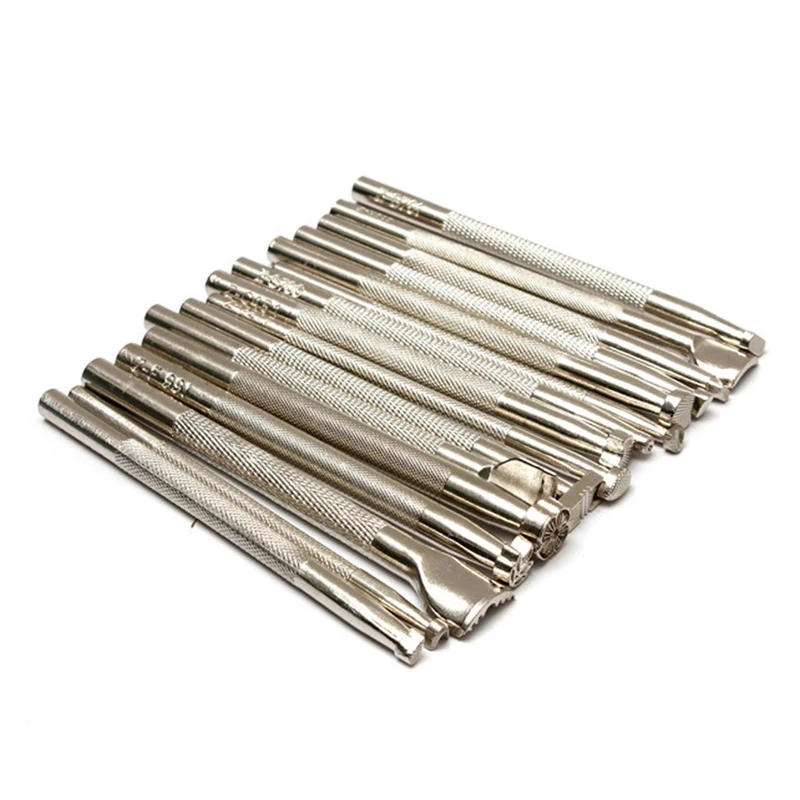 Технические металлические инструменты для работы с кожей набор инструментов