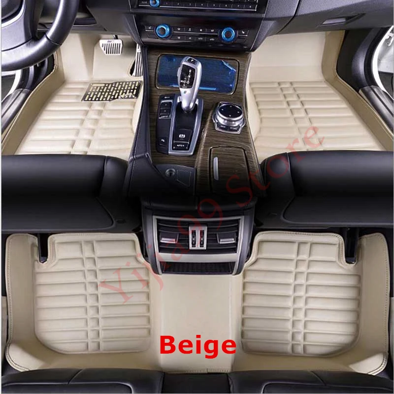 Черный 3D автомобильные коврики FloorLiner для Honda Civic 2006 2007 2008 2009 2010 2011 Авто Водонепроницаемый спереди и сзади ковер автомобильные коврики