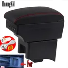 Подлокотник для Volkswagen Polo POLO V, для VW Polo AMEO, автомобильный подлокотник, центральная консоль, модифицированные аксессуары с USB