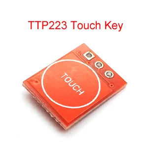 Модуль Сенсорного переключателя TTP223, 5 шт., сенсорная кнопка, самоблокировкабез блокировки, емкостные переключатели, одноканальная реконструкция
