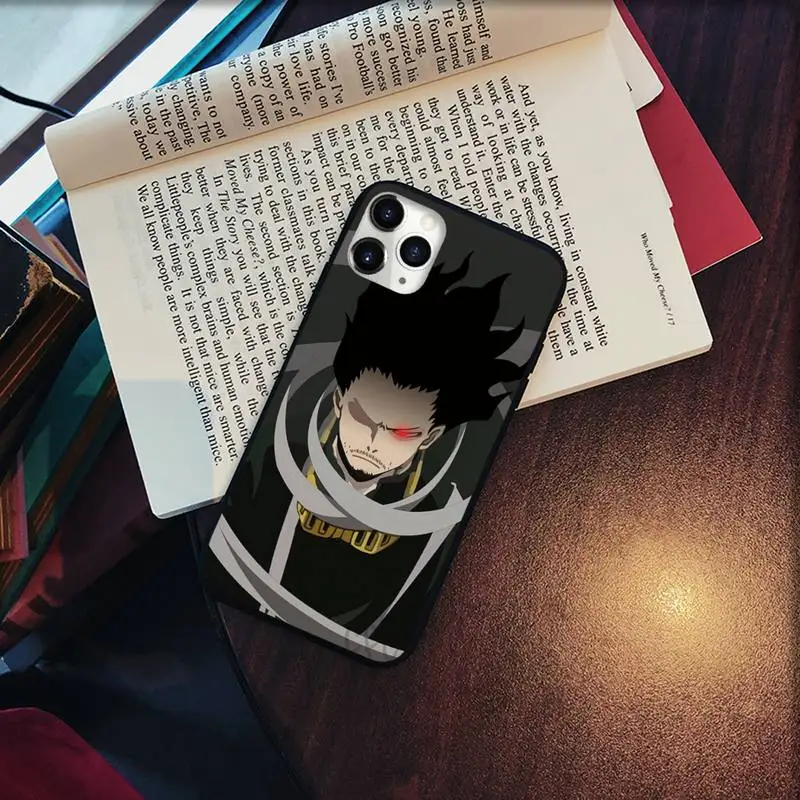 

Eraser Head Shota Aizawa My Hero Academia Phone Case for iPhone 11 12 pro XS MAX 8 7 6 6S Plus X 5S SE 2020 XR Soft silicone