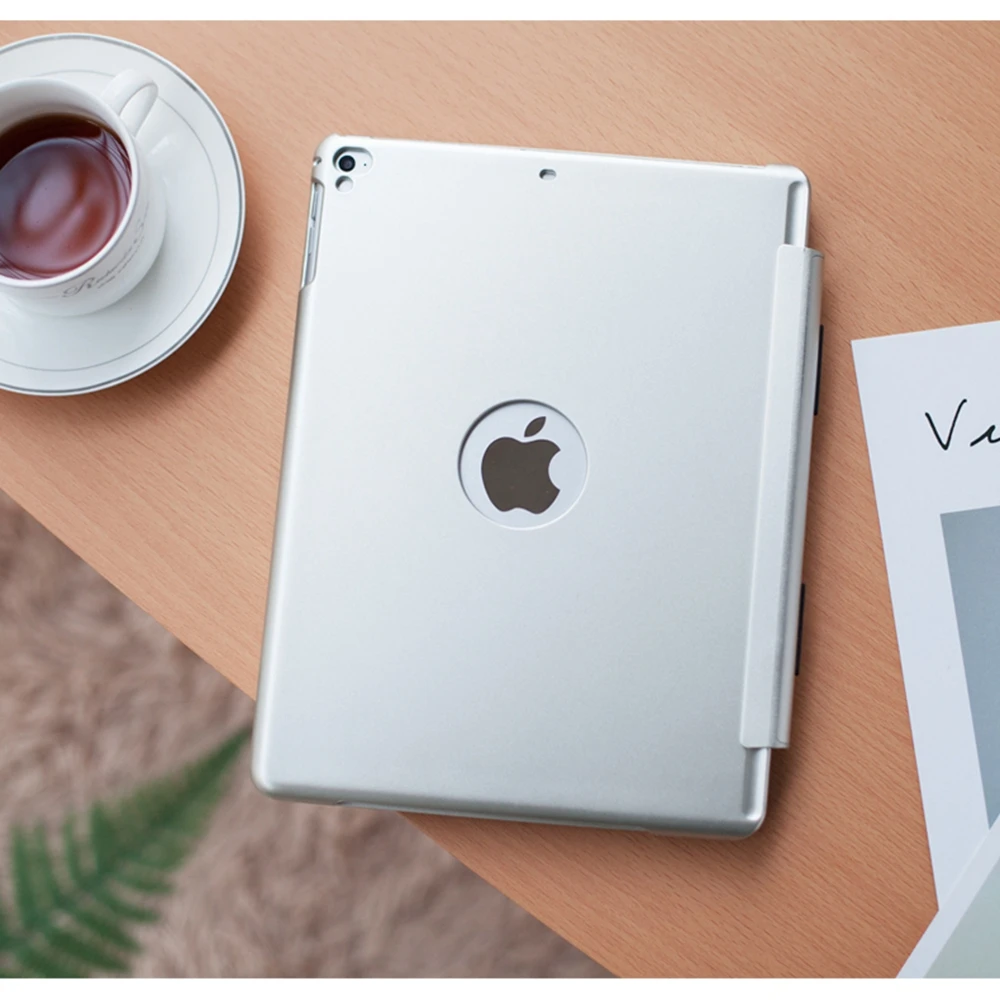 Съемный магнитный слот и bluetooth-клавиатура, 7 цветов, чехол с подсветкой для Apple iPad 9,7 Air 2 5 6 Pro 9,7