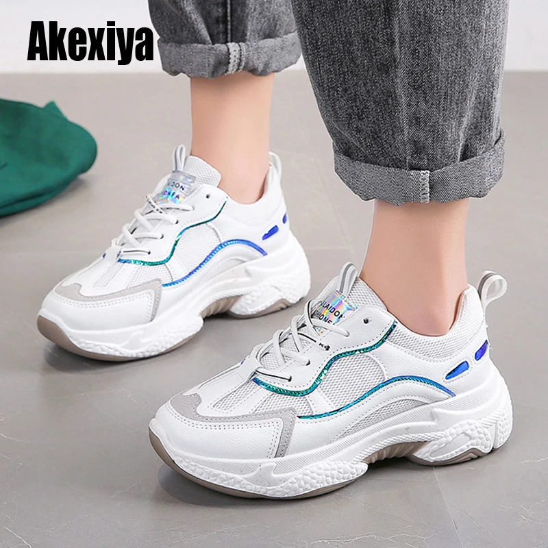 Женские кроссовки Повседневная обувь на нескользящей подошве Сезон весна осень