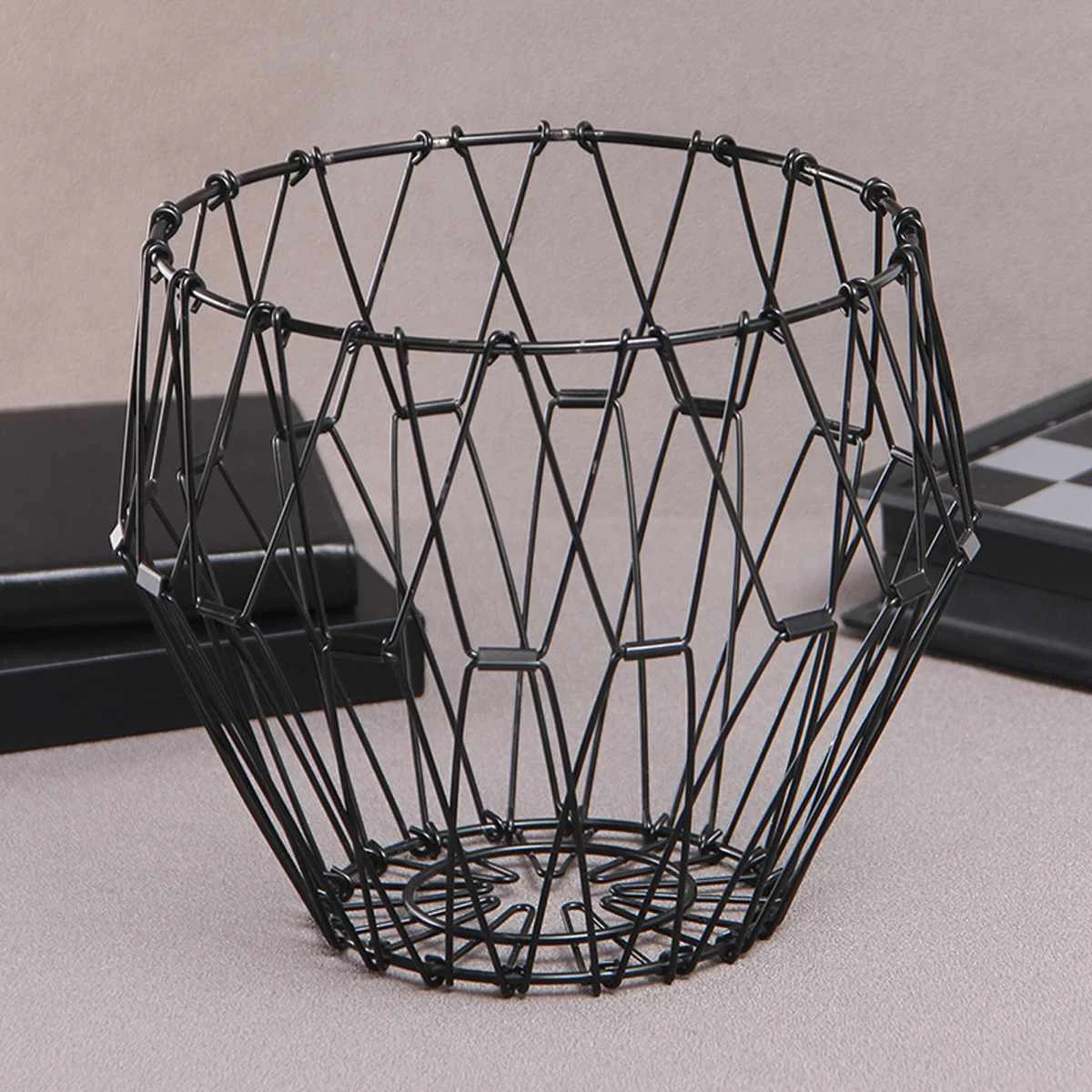 

Changeable Shape Fruit Basket Multi-Shape Hollow Stainless Steel Vegetable Baskets Creative Telescopic Foldable Storage Basket