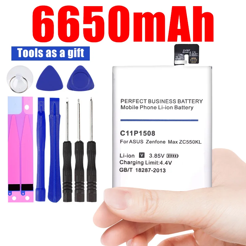 

C11p1508 6650mah Battery for Asus Zenfone Max Zc550kl Z010ad Z010dd