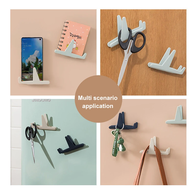 2 шт. настенный крючок держатель для шнура без отверстий|Крючки и направляющие| |