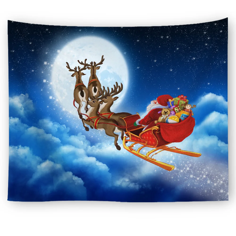 Рождественский гобелен с имбирным человеком домашнее настенное украшение